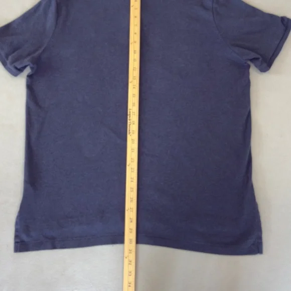 Ralph Lauren Polo Shirt Navy with Green Logo - Picture 7 of 8